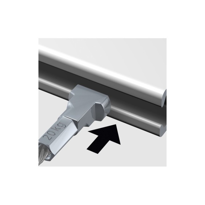 2.0mm Cliq2Fix Head with Perlon wire - per 10 pieces