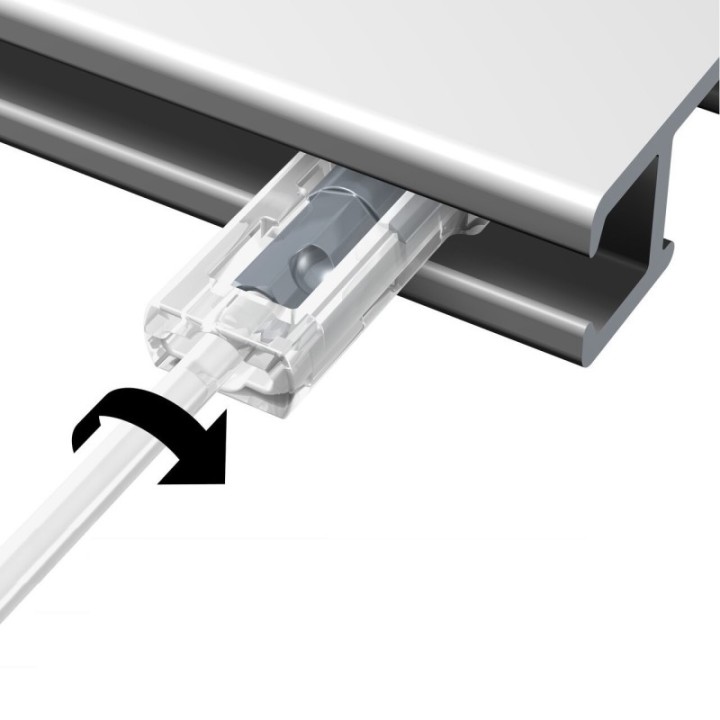 Cliq2Fix de 2,0 mm Cabezal con alambre de perlón - por 10 piezas