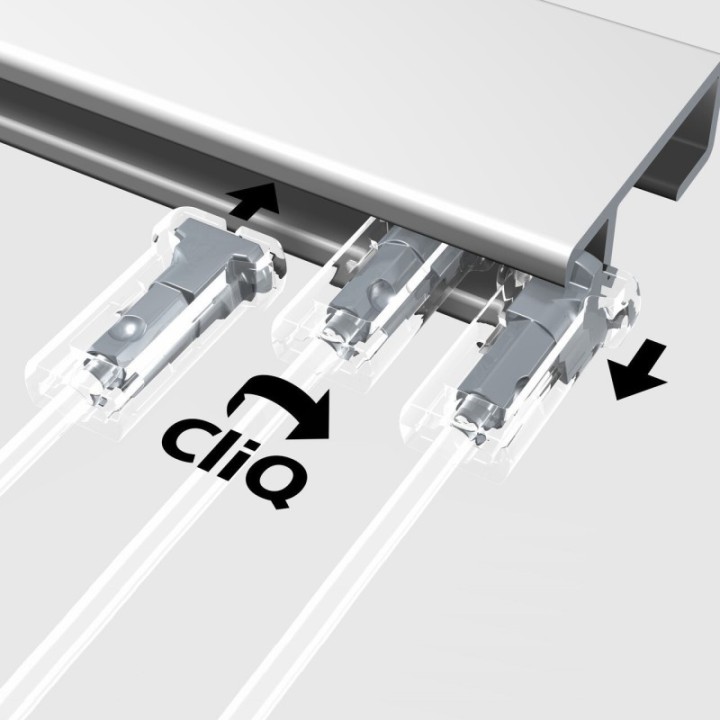 Cliq2Fix de 2,0 mm Cabezal con alambre de perlón - por 10 piezas