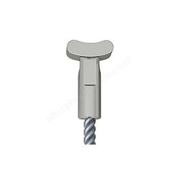Artiteq 2,0mm Steel Wire with Solid Slider - 20kg