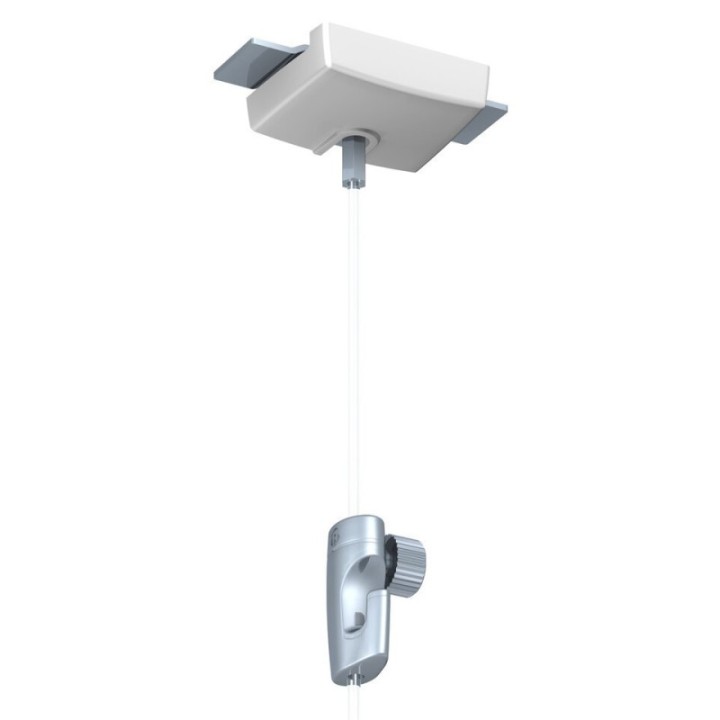 Newly H400 Loftsklemme med wire 2m og krog - 5kg