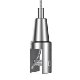 GeckoTeq Top Clamp Abrazadera autoblocante para paneles de vidrio de hasta 10 mm - 20 kg
