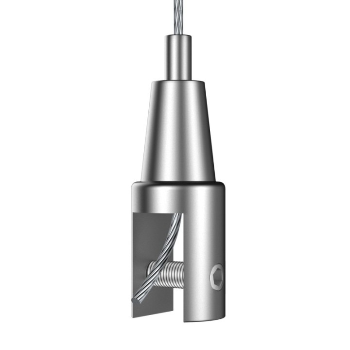 GeckoTeq Top Clamp Abrazadera autoblocante para paneles de vidrio de hasta 10 mm - 20 kg