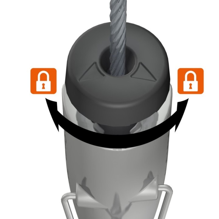 Uusi H70 itselukittuva Autogrip-Lock museokoukku
