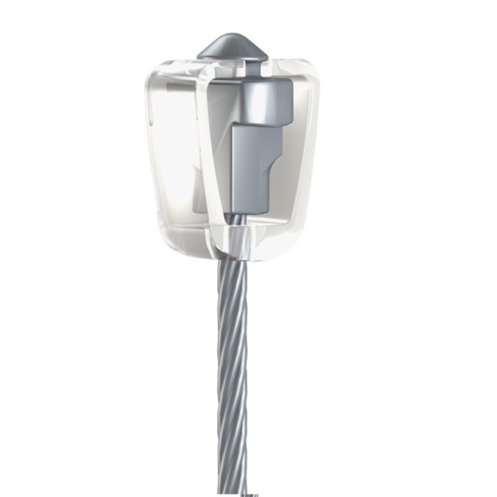 Newly  câble en acier R70 Museum Rail Twister Lock 2,5 mm