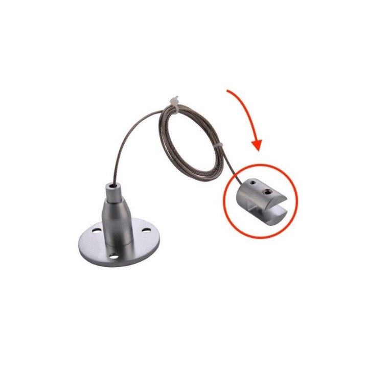 GeckoTeq Clamp Holders for Glass and Acoustic and Standard Panels up to 10mm - 20kgs