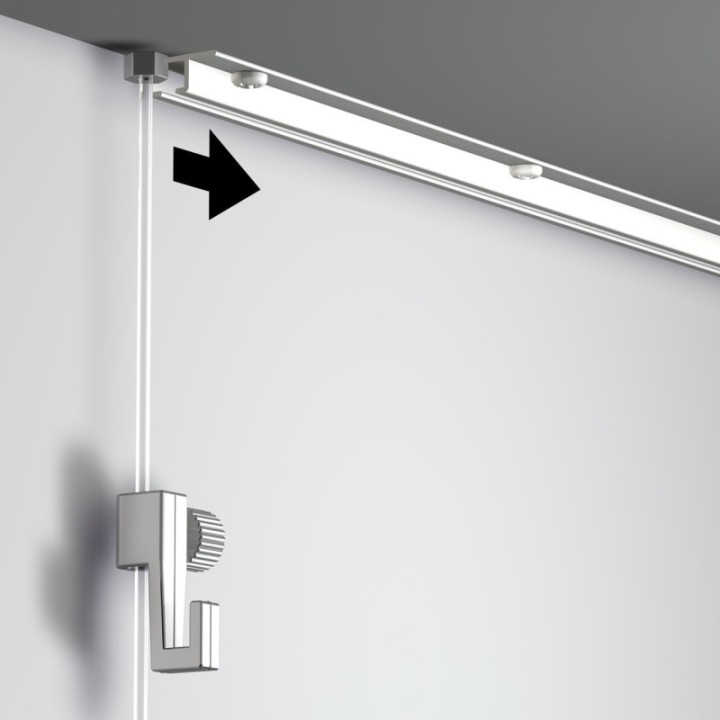 Hilo de perlón Artiteq 2,0 mm 150 cm con deslizador de disco de 6 lados - 7 kg