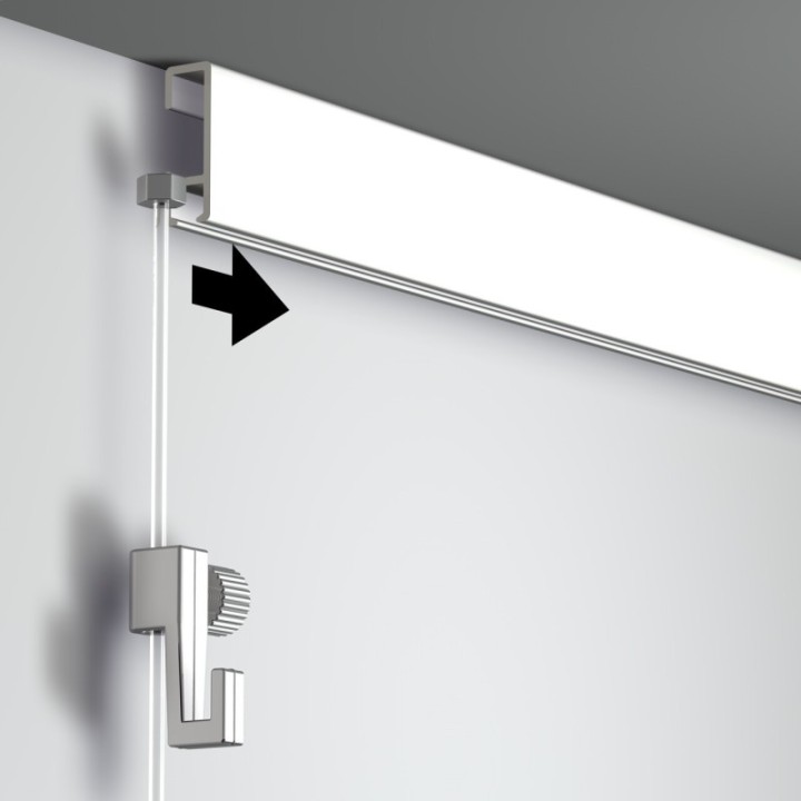 Artiteq 2,0mm Perlon Draht mit 6-seitigem Gleitschirm - 7kg