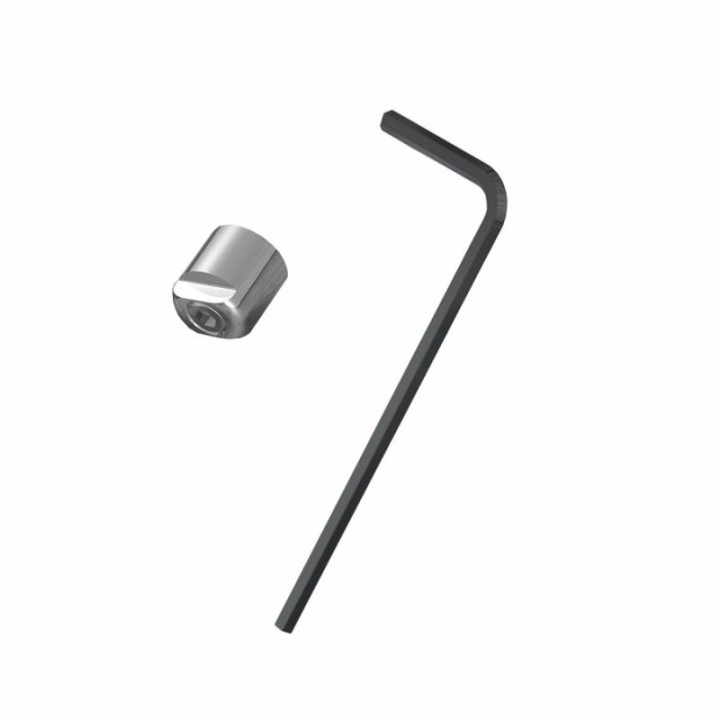 GeckoTeq Rail Stopper inkl insexnyckel