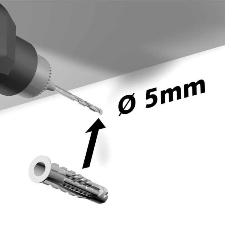 Newly Riel de pared R10 (techo adyacente)