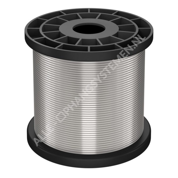 Geckoteq Perlontråd 1,0mm - ej knytbar - per 2 meter