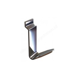 STAS Slatwall Partition Hook - alu Verwol 90