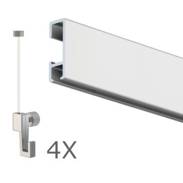 Aufhängeset 6 Meter BASIC – Qualitätsschiene Artiteq