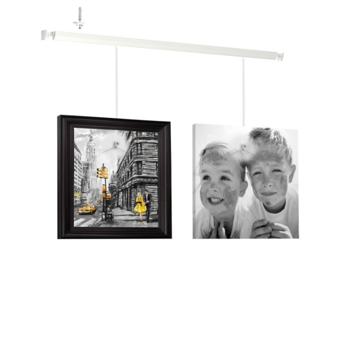 Aufhängungsset 2 Meter DECKE – Artiteq Qualitätsschiene