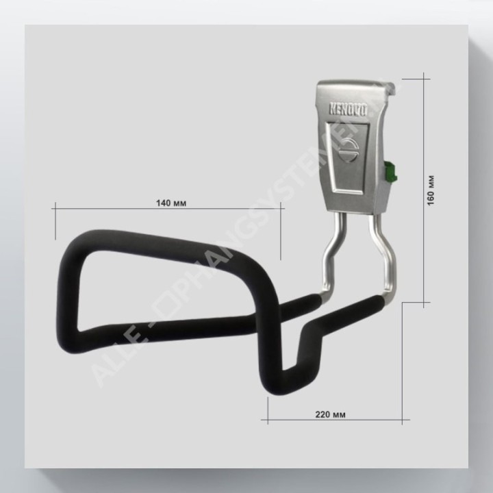 GeckoTeq Tools Sistema colgante - Gancho para manguera de jardín GSH14