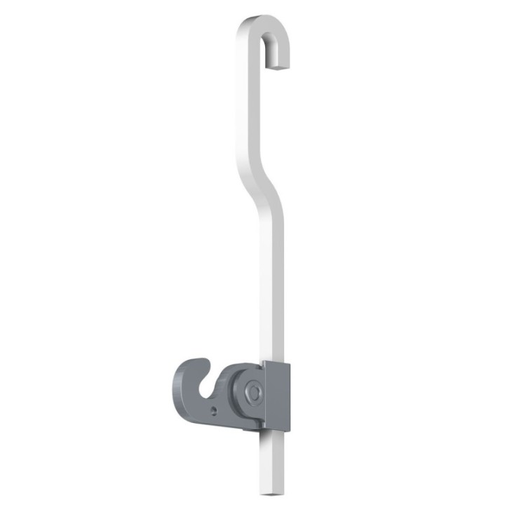 Newly Tige en U en aluminium 4x4 mm - pour R30