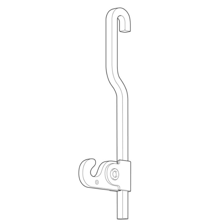 Newly Asta U-Top in alluminio 4x4mm - per R30
