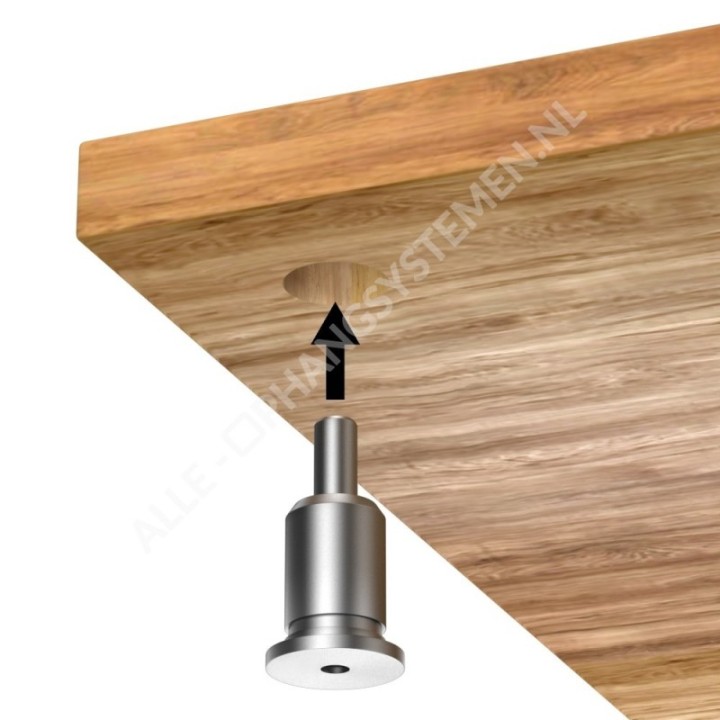 Pinzas autoblocantes para estanterías GeckoTeq de 1,5 mm (20 kg)