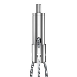 GeckoTeq - Self-locking wire clamp incl. wire divider - 20kg