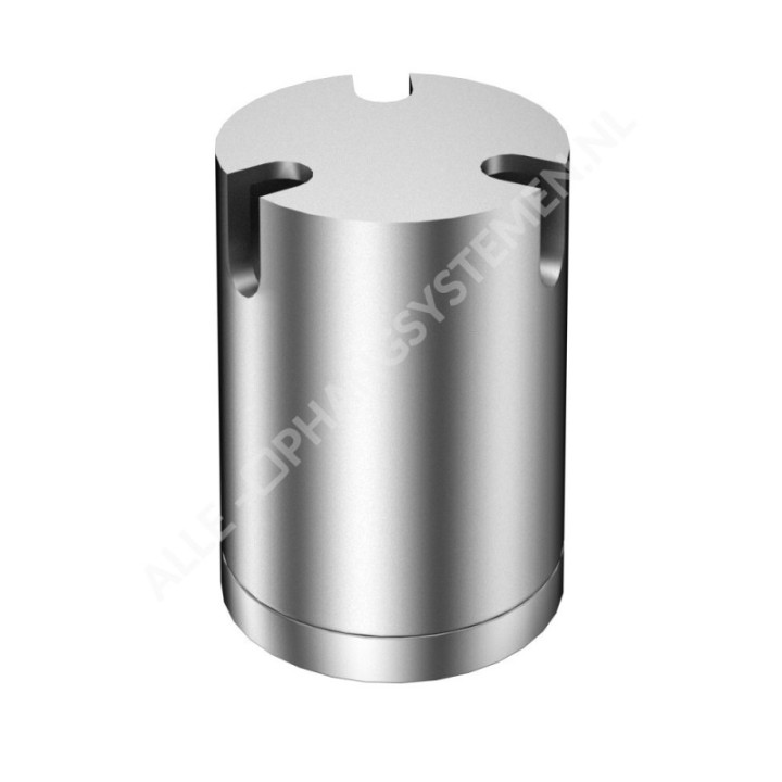 Anclaje de techo atornillado con divisor para 3 cables - 15 kg