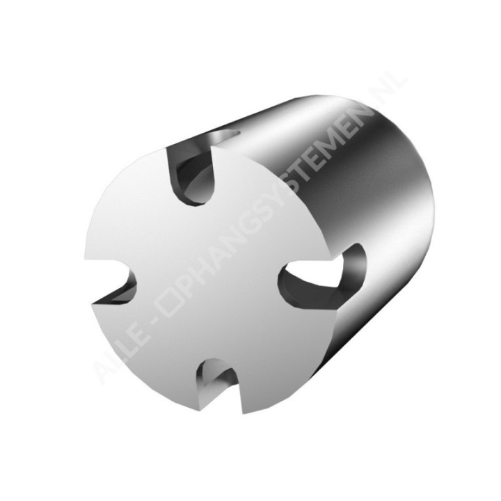Geckoteq Ancrage de plafond vissable avec répartiteur pour 4 fils - 15kg