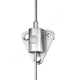 Ensemble de système de suspension pour tableau blanc et panneau Geckoteq Butterfly