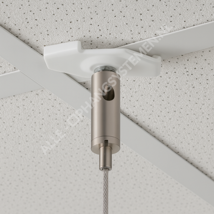 GeckoTeq selvlåsende system loftklemme - 8 kg
