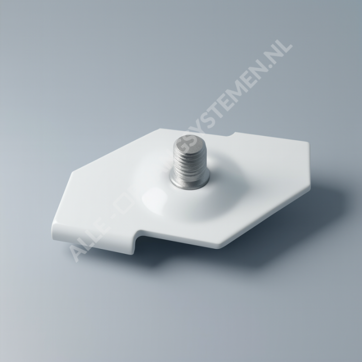 Abrazadera metálica GeckoTeq en blanco para falsos techos - 8kg