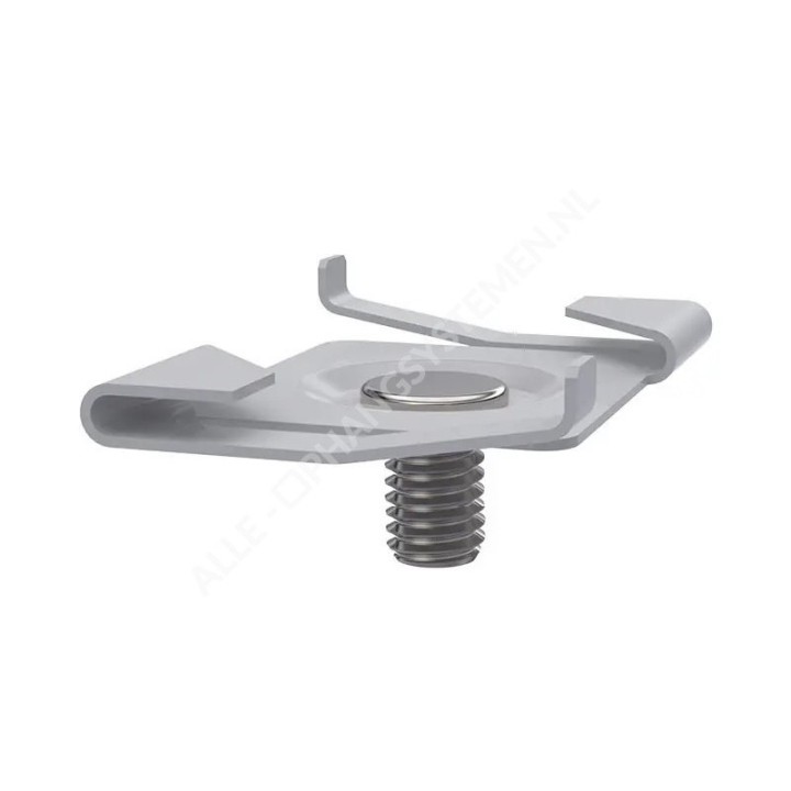 GeckoTeq White metal clamp for suspended ceilings - 10kg