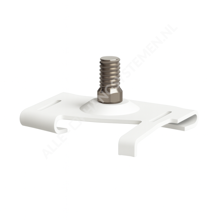 GeckoTeq White metal clamp for suspended ceilings - 10kg