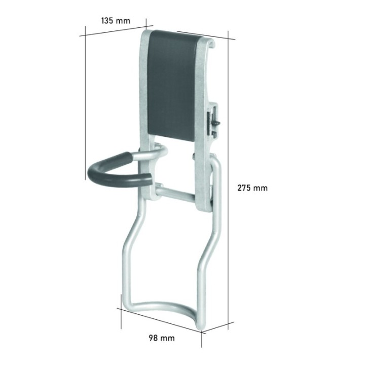 - Vertikaler Fahrradhaken GSH58