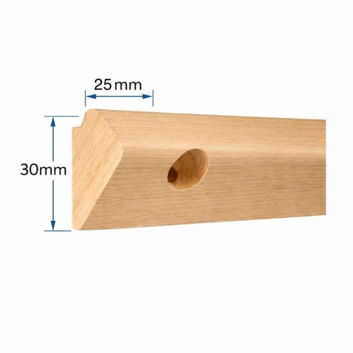 Artiteq Wooden gallery painting rail - 20 kg per month