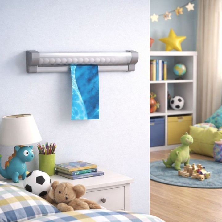 Artiteq Memo- Info- Marble Paper Rail incl. tappi terminali e materiali di montaggio