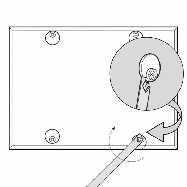 Sleutel voor Nielsen Design – Security System (Artikel 51713)