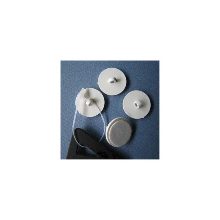 GeckoTeq autoadesivo soffitto occhio bianco - 20 mm - per pezzo