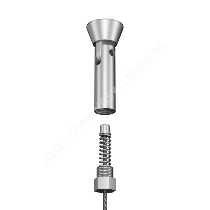 Spannseil-Stahldrahtset 1,8 mm - 3 Meter