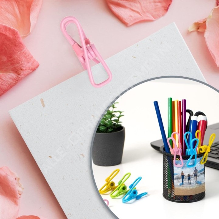 GeckoTeq Color Photo Clips - pack of 10