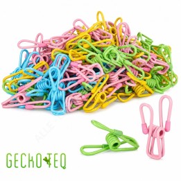 Clips para fotos de color GeckoTeq - paquete de 10