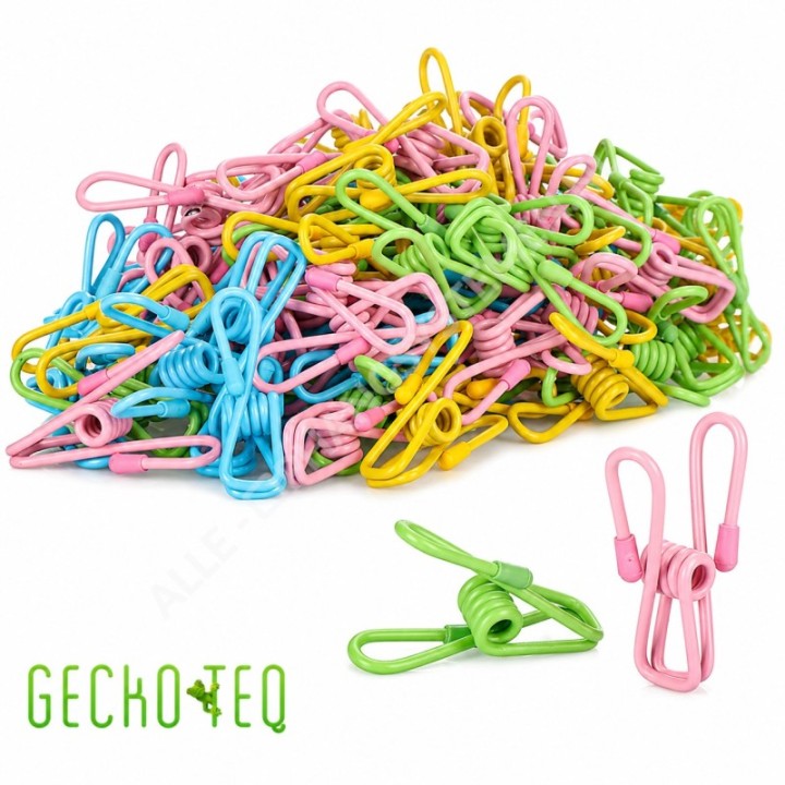 GeckoTeq Color Photo Clips - pack of 10