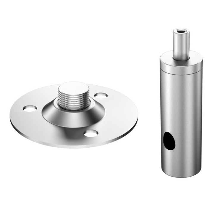GeckoTeq Adjustable Ceiling Mount with Side Outlet for Steel Cable