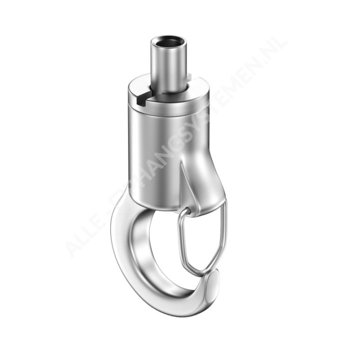 GeckoTeq Zelf remmende mini veiligheidshaak - 15/25kg