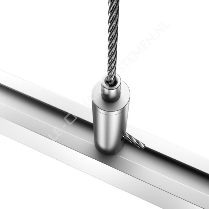 GeckoTeq Adjustable rail gripper for steel cable – 20kg