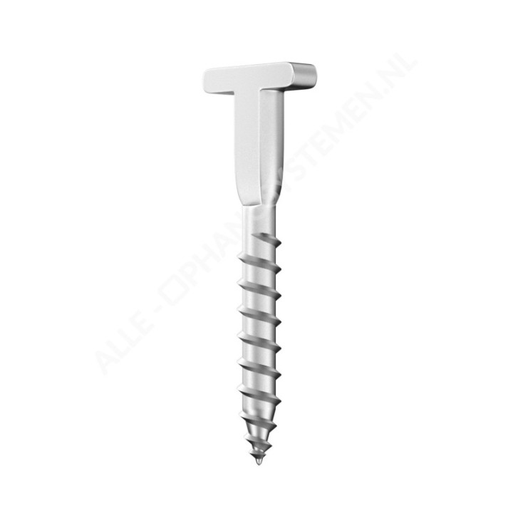 Tornillo en T GeckoTeq para el montaje en techo de rieles de sujeción de paneles acústicos