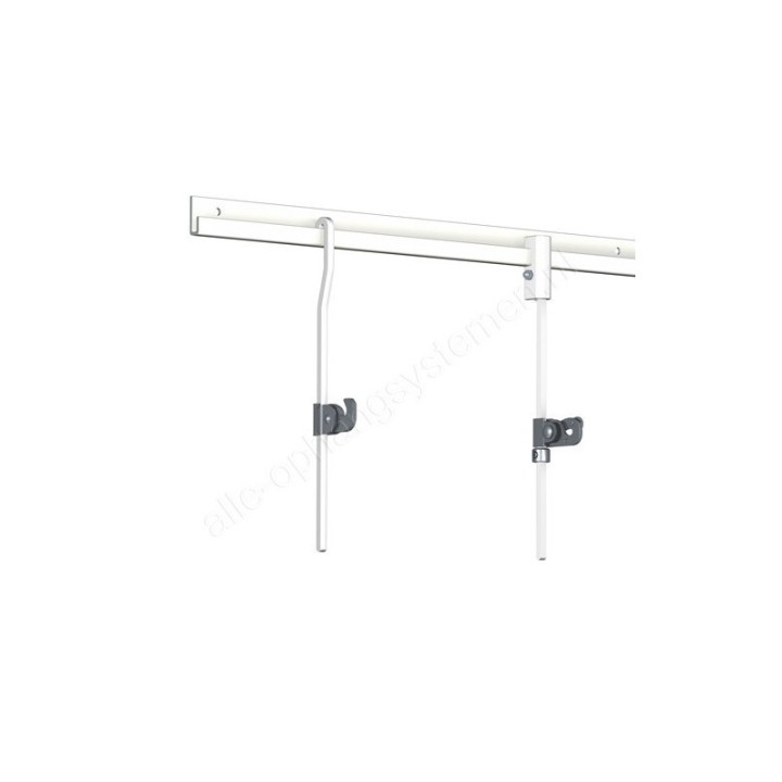 Artiteq Stöldskyddsklämma krok 4x4mm stål - 100kg