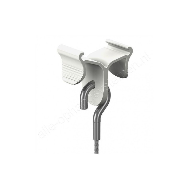 GeckoTeq Loftsklemme i hvid - 5kg