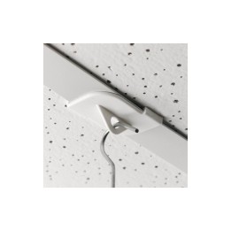 GeckoTeq System Morsetto a soffitto in plastica bianca 5kg