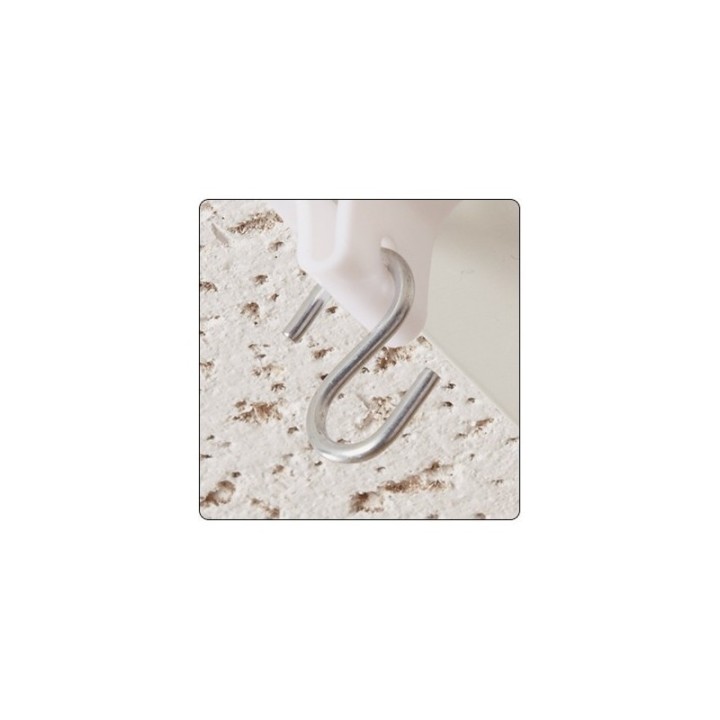 Gancio GeckoTeq S - acciaio zincato - 3mm