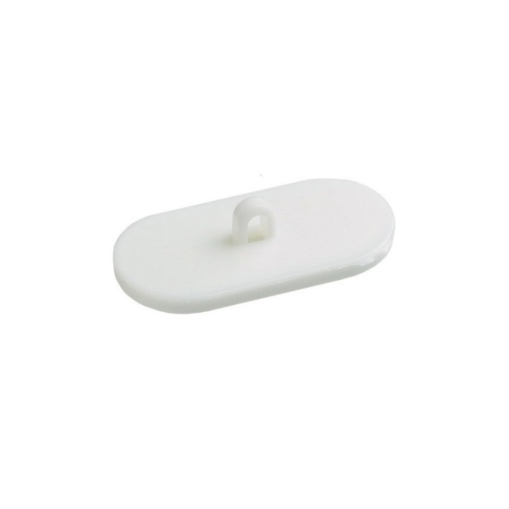 GeckoTeq autoadesivo soffitto occhio bianco - ovale - per pezzo