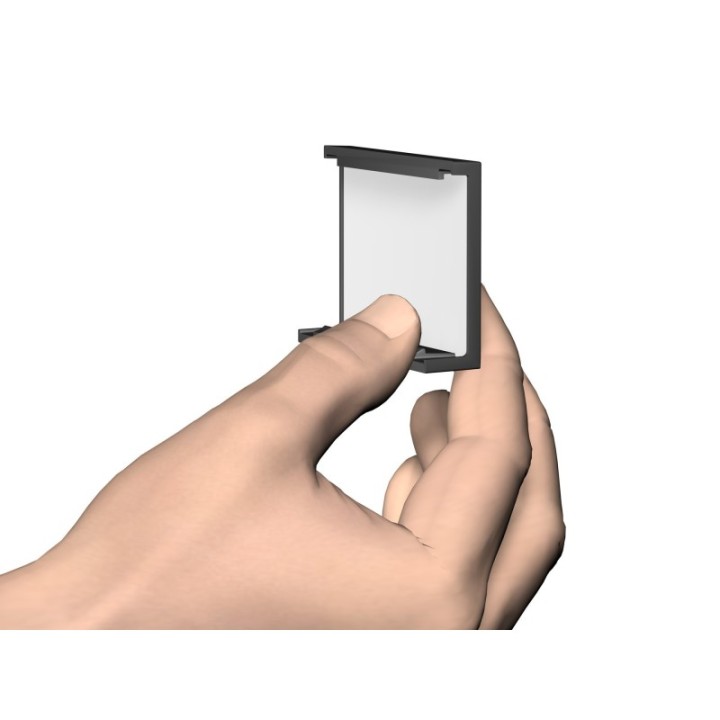 Clip Artiteq InfoRail "Me" - in 2 colori