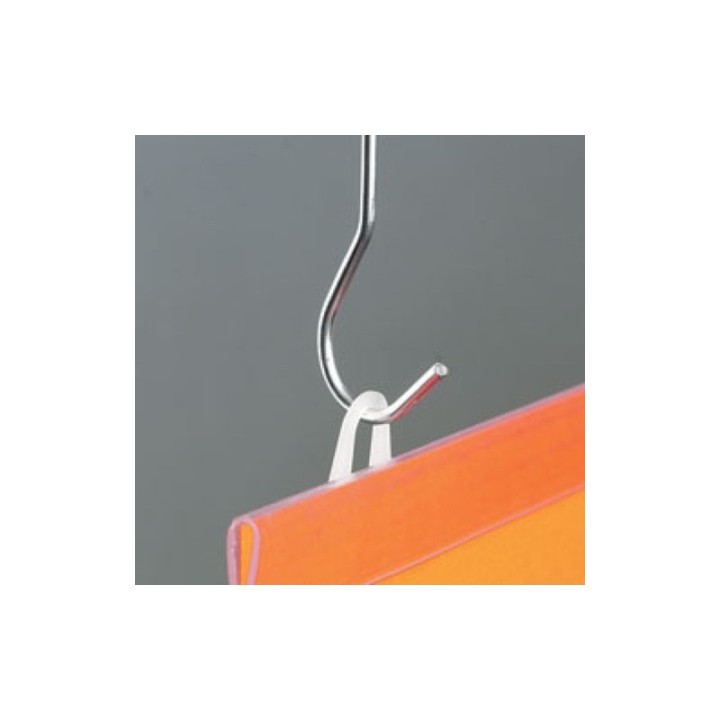 Gancio da soffitto doppio GeckoTeq - Confezione da 50 pezzi
